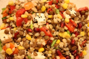 mercimek salatası-II