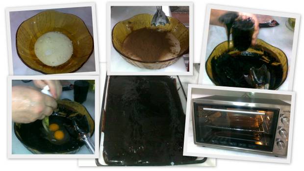 Islak Kek- Kakaolu Islak Kek tarifinin detaylı adım adım resimli yapılışı