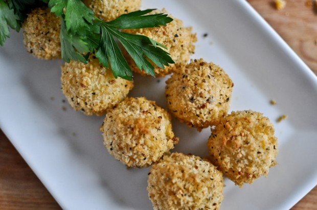 Peynirli Çıtır Çıtır Fırınlanmış Patates topları