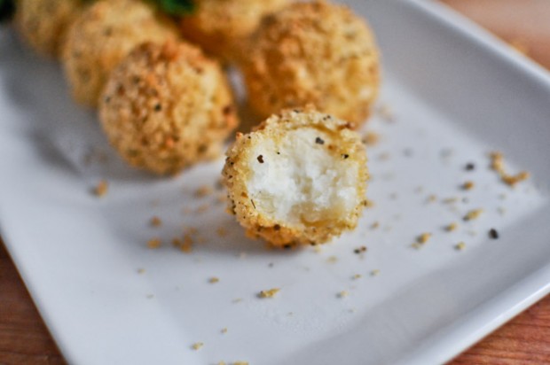 Fırında Peynirli Patates Topları