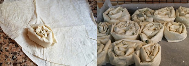 Ispanaklı Peynirli Gül Böreği Nasıl Yapılır