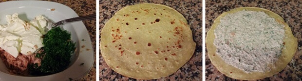 Ton balığı ile dürüm tarifi