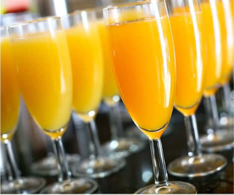Orange Best Mimosa Cocktail Recipe