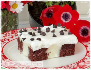 Puding Dolgulu Kek Tarifi