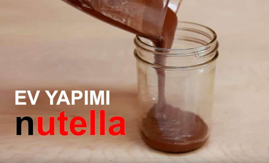 Evde Nutella Tarifi. Kendi sağlıklı Nutellanızı yapın